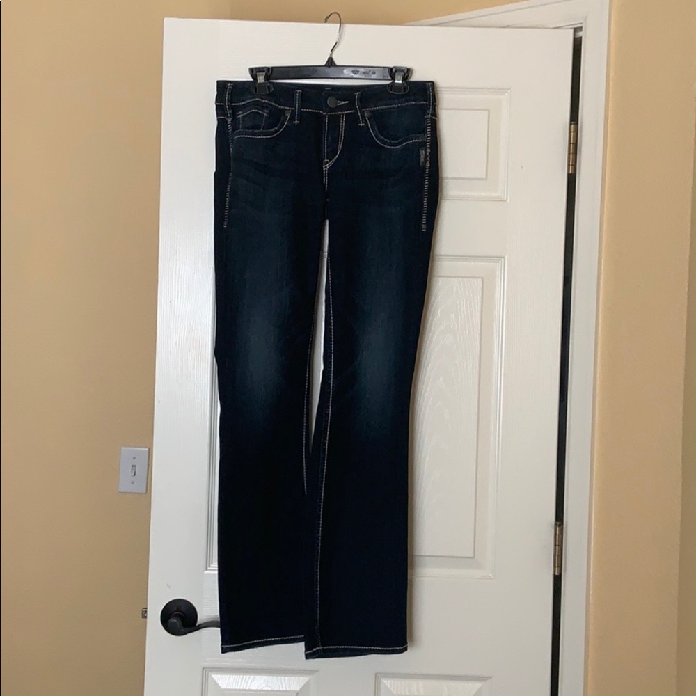 Silver Aiko Bootcut Jeans